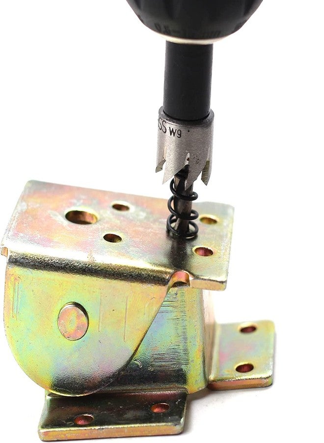 uptodateproducts مجموعة مثقاب HSS مكونة من 6 قطع لقطع وثقب المعادن المصنوعة من الفولاذ المقاوم للصدأ، من 12 مم إلى 22 مم - Image 3